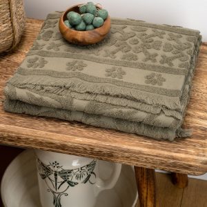 Serviette de plage – Aloa – Kaki – Harmony – Haomy