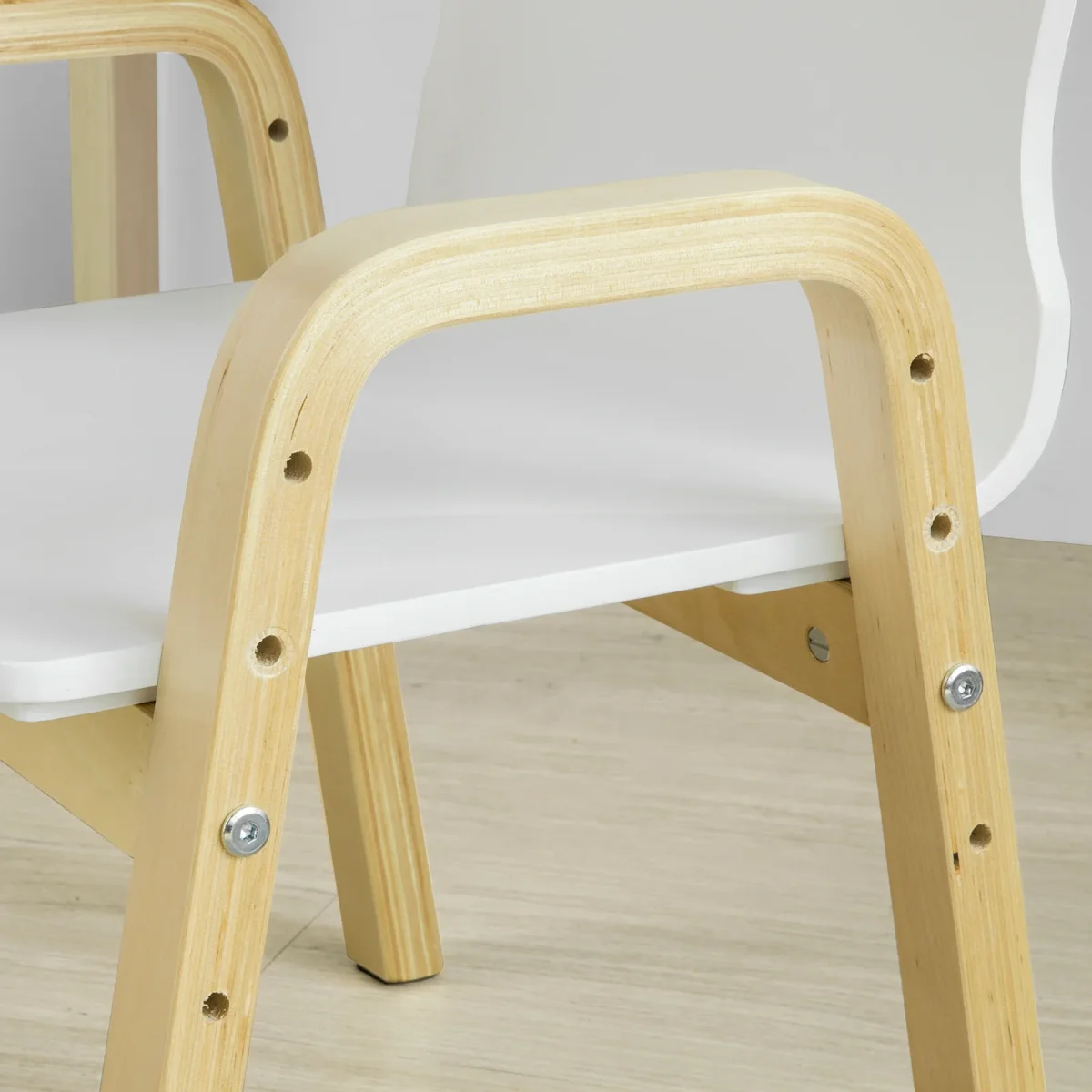 SoBuy KMB24-Wx2 Lot de 2 Chaise Enfant Design Tabouret pour Enfant avec Accoudoirs et Dossier - Hauteur d'Assise Réglable – Image 9