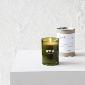 Bougie parfumée – Figue et abricot – Meraki