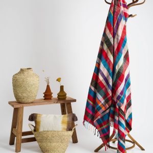 Haïk vintage – Couverture Berbère